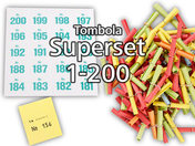 Tombola Superset Röllchenlose bunt gemischt Gewinne...