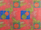 Weihnachten Geschenkseidenpapier, Motiv "Weihnachtsdekoration" 50 x 70 cm, 25g/qm, P/10 Bogen, rot/blau